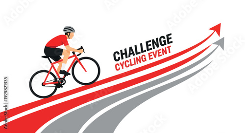 Cycling Challenge Event: A Red Road to Success, Endurance, and Athleticism