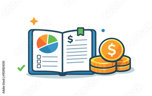 Personal monthly budgeting review and expense tracking routine improving financial awareness and spending discipline, a simple notebook paired with a