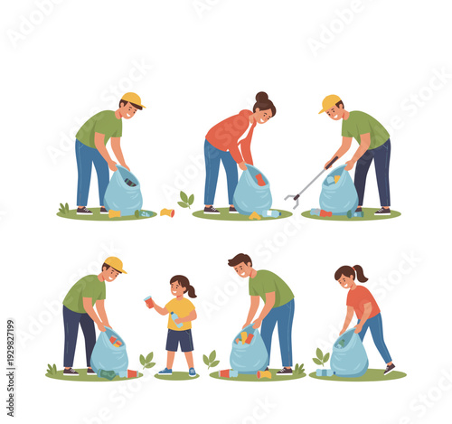 Residents joining forces with kids to collect litter, championing sustainability and honoring Earth Day