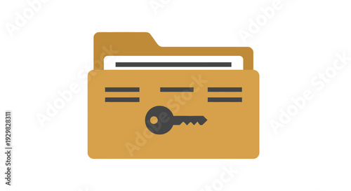 Secure Folder with Key Lock.