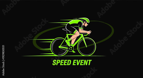 Cyclist Races Towards Victory In A Dynamic And Energetic Competition Design