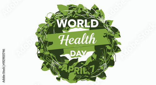 World Health Day logo vector