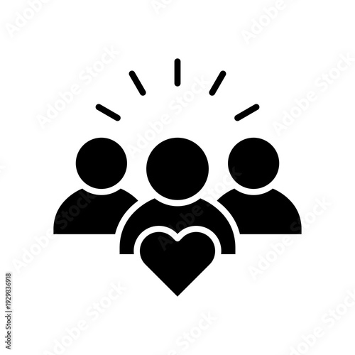 Community glyph icon