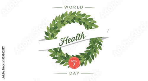 Vector illustration for World Health Day