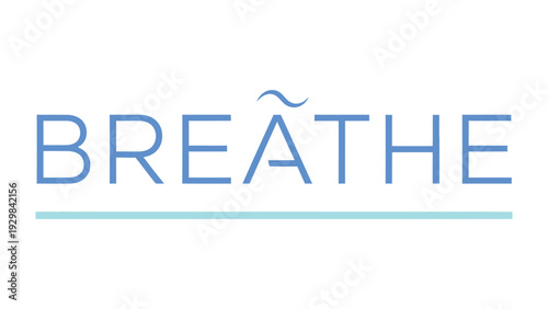 Breathe, Clarity and calm: A minimalist image, representing calm and serenity, invites a moment of introspection to find inner peace. 