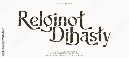 An elegant sans serif typeface with big alternate characters set, it’s perfect for logotypes, wedding invitations, short phrases, and many other uses.