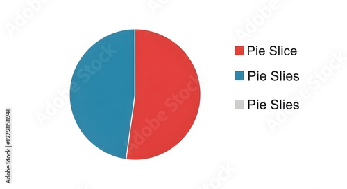 Free Download A simple pie chart divided into sections on a clean background illustrating data distribution and analysis - GFXLoad