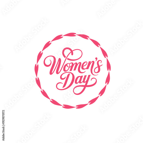 Women’s Day Celebration Banner with Elegant Lettering
Contemporary International Women’s Day Graphic Design
