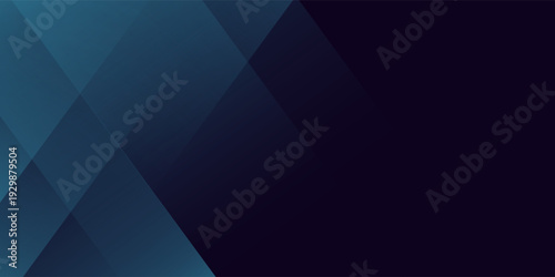 Minimalist deep blue premium abstract background with luxury geometric dark shapes. Exclusive wallpaper design.