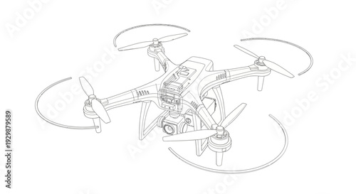 Drone Aerial Vehicle Machine.