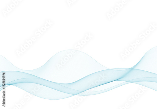 Elegant digital gradient pattern in the shape of a blue wave for creating a stylish website. Eps 10
