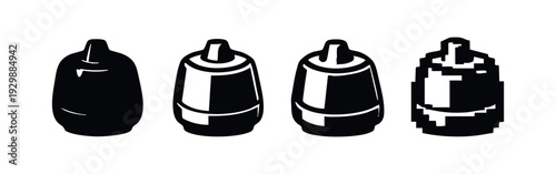 Isometric Home Aroma Diffuser or Humidifier Vector Icons for Smart Living