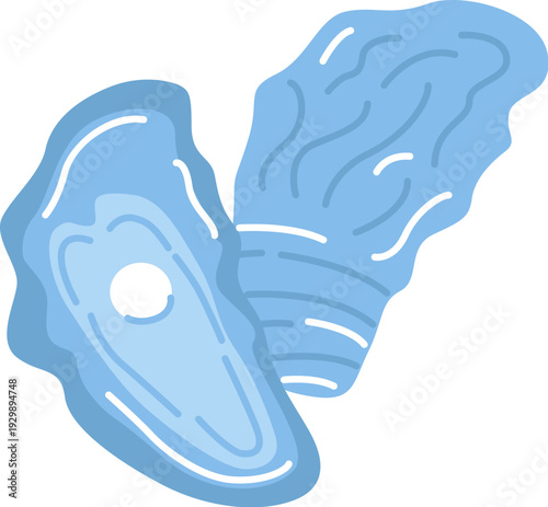 Oyster Half Shell Icon