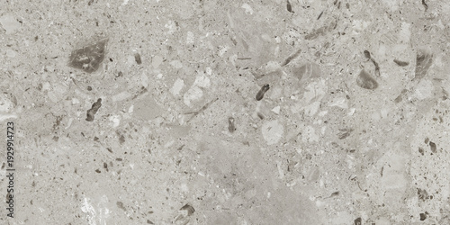 Terazzo gray polished marble texture