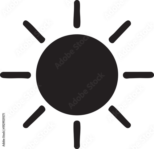 Magnifying glass over a frying pan vector icon isolated on white background