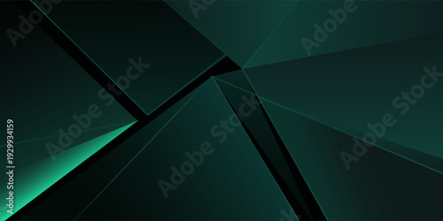 green abstract green light abstract ,background polygon elegant background and frame background