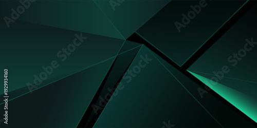 green abstract green light abstract ,background polygon elegant background and frame background