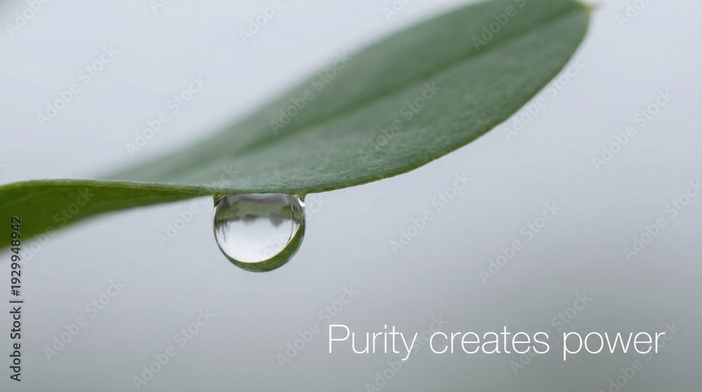 custom made wallpaper toronto digitalWater drop on green leaf