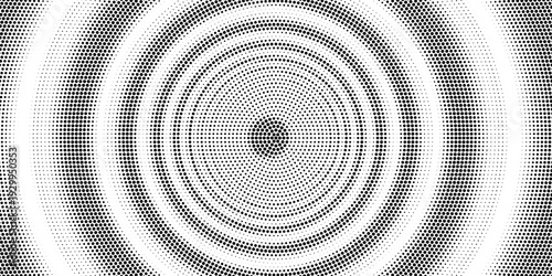 Halftone gradient circles collection. Dots textured round patterns. Cartoon comic radial faded background set. Abstract pixelated elements for frame, poster, collage, banner, flyer. Vector bundle