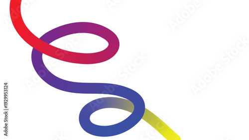 Vibrant abstract doodle art with colorful swirling lines and shapes