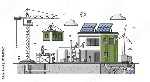Sustainable Energy Industrial Facility Design.