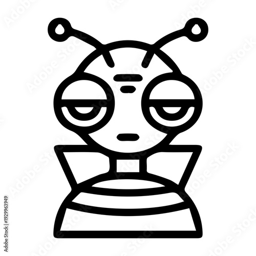 Cosmic Visitor Illustration