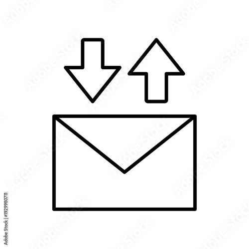 メール送受信アイコン