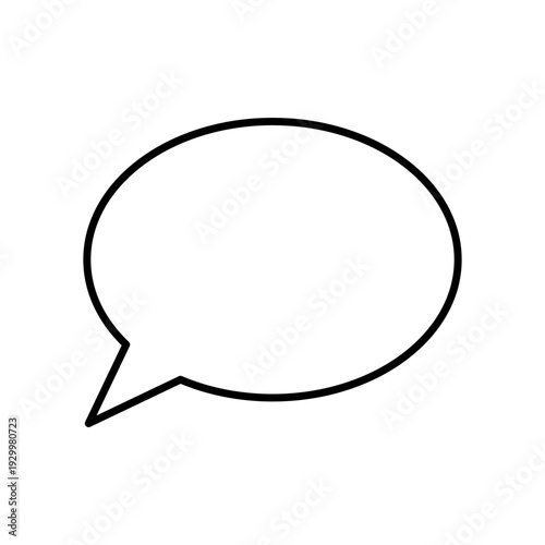 チャット用の吹き出しアイコン