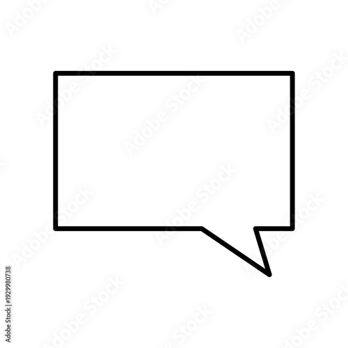 会話の吹き出しアイコン