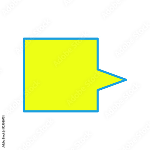 メッセージの吹き出しアイコン