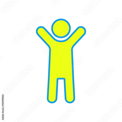 成功を喜ぶ人のイラスト