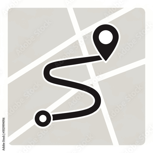Map Pin Location Navigation Route Path.