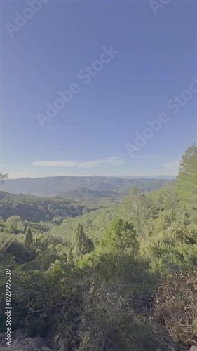 Preciosos paisajes desde el desierto de las palmas en castellón 