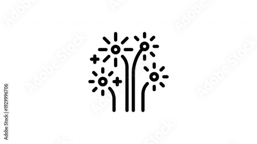 fireworks animated icon