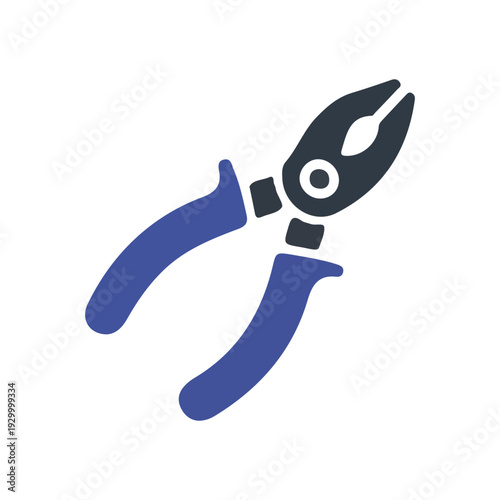 Pliers Icon Isolated