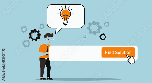 Camping illustration with 404 error message in a circular frame, featuring tents and trees at dusk