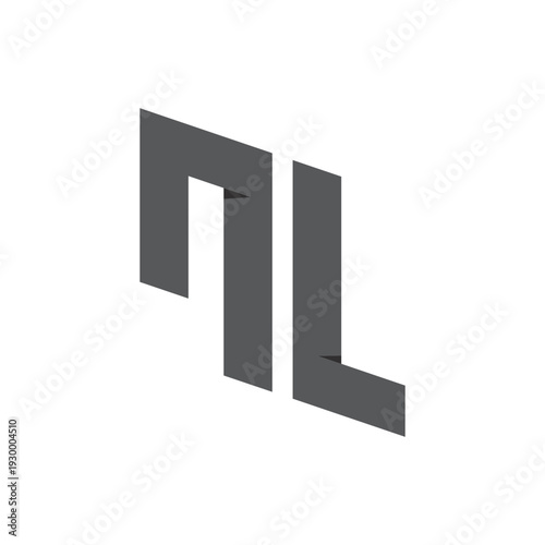 Abstract NL Geometric Logo