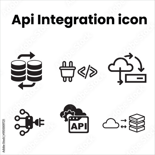 API integration icon 