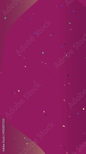 Abstract Pink Background with White Specks.
