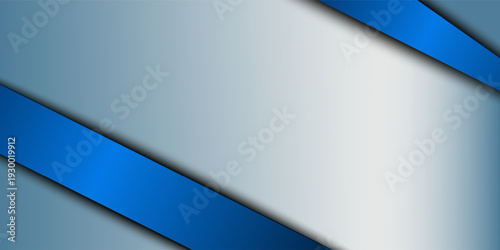 blue background vector message board for text and message design overlap dimension shadow graphic