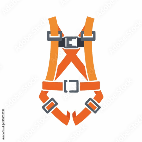 Safety Harness for Industrial Work and Fall Protection Equipment.