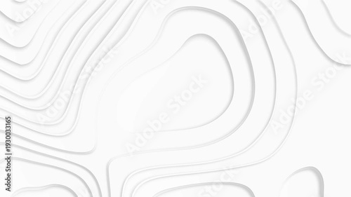 Smooth white silk wavy background.  Seamless loop of clean and corporate template.
Clean modern topography styled design. wave line futuristic abstract background smooth wave animation.