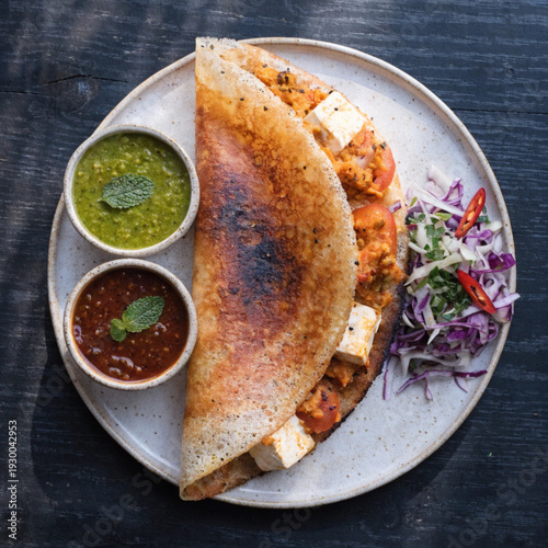 South Indian food Dosa 