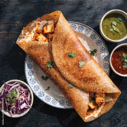 South Indian food Dosa 