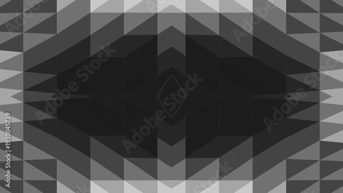 observing a geometric light pattern creating a calm abstract scene
