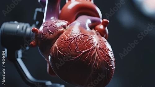 Wallpaper Mural Human Heart Model on Stand. Torontodigital.ca