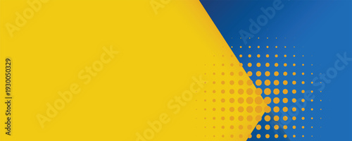 Abstract background modern hipster futuristic graphic. Yellow background with stripes. Vector abstract background texture design, bright poster, banner yellow and blue background Vector illustration.