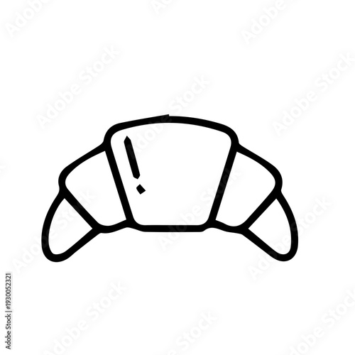 Croissant Pastry Icon