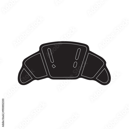 Simple Croissant Icon