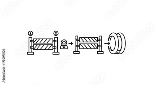 Equestrian Show Jumping Obstacle Construction and Assembly Process.